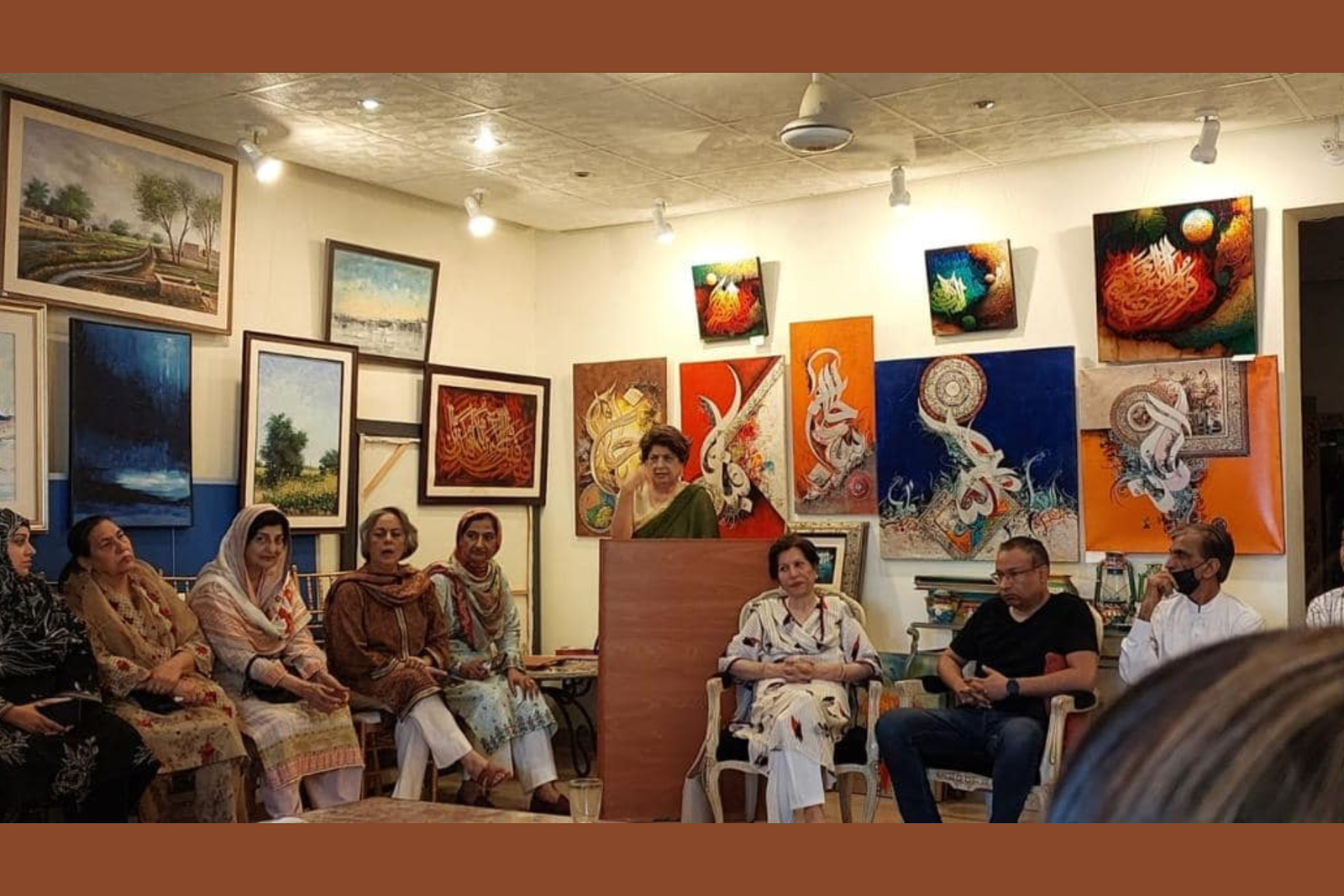 Tribute to Mansur Rahi at Jharoka Gallery